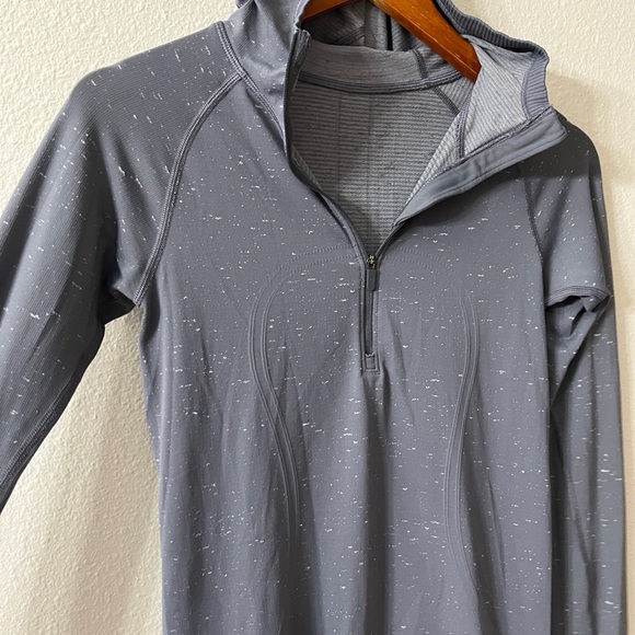 🍋LIKE NEW Lululemon LS hooded Swiftly Tech Half zip - Picture 1 of 8
